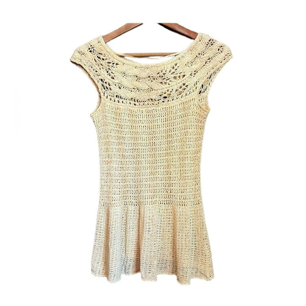 Free people silk and linen blend shirt